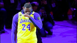 LeBron James Emotional Tribute to Kobe Bryant – Get Ready to Feel😪 [upl. by Emelun]