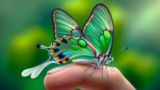 This Is The Most Beautiful Butterfly on Planet Earth 4K Ultra HD [upl. by Cooe]