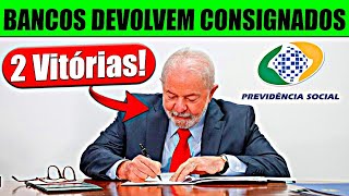 BANCOS DEVOLVEM DINHEIRO de Consignados  INSS COMUNICADO URGENTE HOJE [upl. by Atnauqal798]