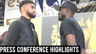 quotALL THE MEDIA CAN F OFFquot  Ohara Davies vs Adam Azim  FULL PRESS CONFERENCE HIGHLIGHTS [upl. by Annailuj]