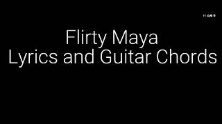 Flirty maya  Neetesh Jung kunwar  lyrics and Chords  Guitar lesson  Nepal [upl. by Namyh]