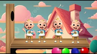 Cocomelon Nursery Rhymesamp Kids song Baby Shark Learns Colors7 [upl. by Nagey45]