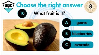 Learn More Names of Fruits and their Pronunciation with Quizzes  ESL Kids  Quiz 6 [upl. by Sarah]