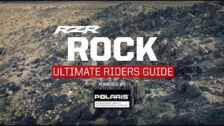 Riders Guide Rock Crawling  Polaris Engineered  Polaris RZR® [upl. by Llerahc]