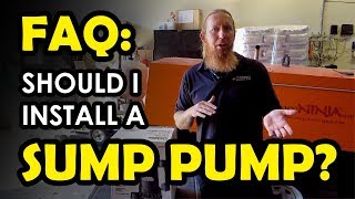 Do I Need a Crawl Space Sump Pump  Crawl Space Sump Pump DIY [upl. by Durst]