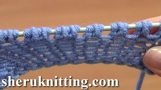 Increase Purl 1 Yarn Over Purl 1 Tutorial 8 Part 10 of 14 FiveStitches Increase Into Same Stitch [upl. by Patrizius]