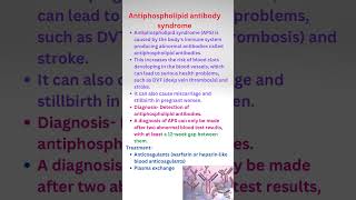 Antiphospholipid antibody Syndrome draditikumar pathologyacademy biology mbbs neetpg [upl. by Eico]