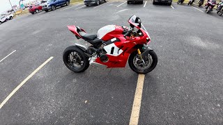 Who let the Italian in here  2024 Ducati V4R First Ride [upl. by Aloisius156]