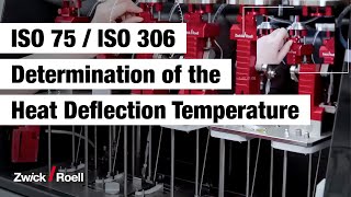 Determination of heat deflection temperature to ISO 75 amp ISO 306 [upl. by Ahcsat]