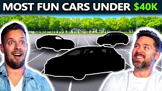 10 Most Fun NEW Cars Under 40000 [upl. by Khalil]