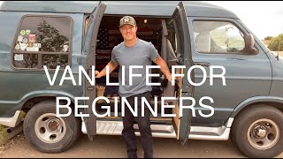 VAN LIFE for BEGINNERS [upl. by Yentiw]