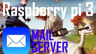 PERFECT LITTLE HOME SERVER Raspberry Pi 3 PART 2  MAIL SERVER [upl. by Luapleahcim]