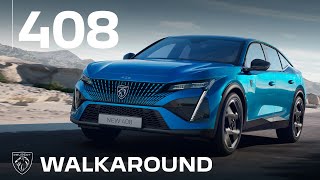 Peugeot 408  Walkaround [upl. by Nickles]