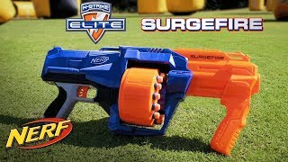 NERF Elite Surgefire  soldes d’été NERF [upl. by Llehsram379]