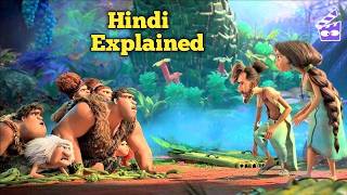 The Croods A New Age Hollywood Animated Full Movie Hindi Explained  Movie Explaine [upl. by Atrebla]