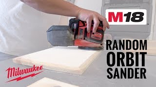 Milwaukee 264820 M18 Random Orbit Sander  Acme Tools [upl. by Hannover]