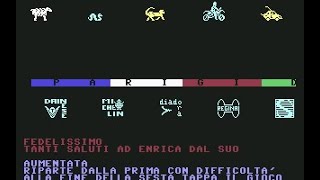 Parigi Dakar Review for the Commodore 64 by John Gage [upl. by Arva]