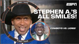 🎉 BIRTHDAY CELEBRATION 🤠 Stephen A amp Shannon Sharpe UNLEASH on Dallas Cowboys  First Take [upl. by Aibonez]