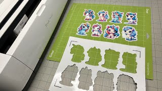 Cómo Imprimir y Cortar Stickers Perfectos con la Máquina Cricut  Tutorial Completo [upl. by Bigner]