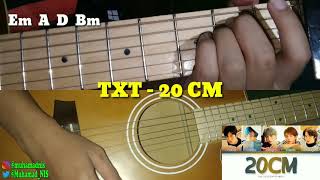 TXT 20 Cm Guitar Chord  Guitar Cover [upl. by Robb]