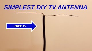 Build a Homemade TV Antenna from Coaxial Cable  DIY OTA TV Antenna [upl. by Meaghan450]