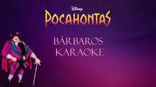 Bárbaros Parte I y II  Karaoke  Pocahontas ⚔️🍂 [upl. by Pritchard652]