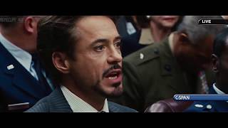 Tony Stark En El Juzgado LATINO 4K HD Iron man 2 [upl. by Alliuqet]