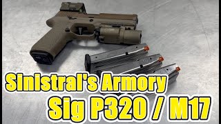 Sinistrals Armory  Sig P320M17 Post Mud Test [upl. by Arleyne]