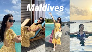 Atmosphere Kanifushi Maldives  Sunset Water Villa with Pool Room Tour [upl. by Mela]