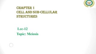 Meiosis Reduction division  Stages of Meiosis  Errors in Meiosis [upl. by Evyn]