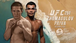 Zhalgas Zhumagulov  Raulian Paiva Promo UFC 251 [upl. by Evilc]