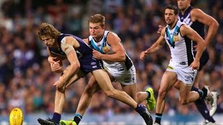 Fremantle Dockers vs Port Adelaide Power 2014 AFL SemiFinal Q4 [upl. by Ayifas135]