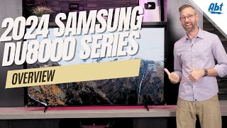 2024 Samsung DU8000 Series 4K Crystal UHD Overview [upl. by Nilats]