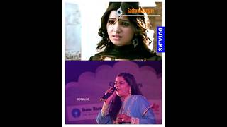 Singer Sadhana SargamTamil songs shorts [upl. by Howlend]