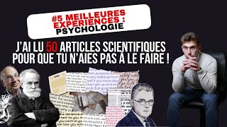 Les 5 Meilleures expériences scientifiques Psychologie [upl. by Lael]