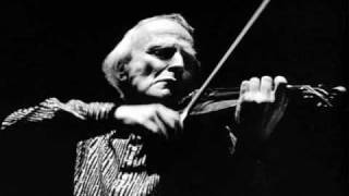 Menuhin plays Bach Violin Concerto in A minor  Part 23 [upl. by Ahsinirt]