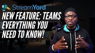 How to Find Setup and Use StreamYard Teams  Everything you need to know [upl. by Mila]