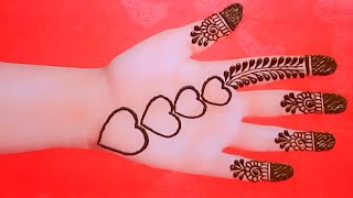 Mehndi Design Easy and Beautiful Easy Simple Mehndi Design Mehandi Design Mehndi ka designmehndi [upl. by Ellahcim]