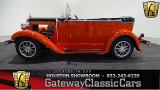 1974 Glassic Model A Phaeton Gateway Classic Cars 614 Houston Showroom [upl. by Airliah]