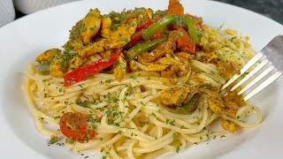 Chicken amp Vegetable Spaghetti Recipe  Mothers Day Special  Simply Delicious [upl. by Eetsirk]