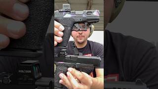 Glock 43x vs Glock 48 guns youtubeshorts 9mm firearms glock concealedcarry [upl. by Elsworth]