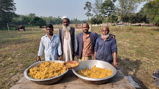 Bhuna Khichuri With Beef  For 100 Starving People [upl. by Asta]