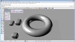 TSplines 3 for Rhino basics toolbars [upl. by Plume]