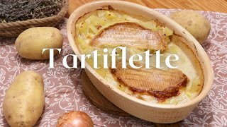 French Alps speciality Traditional Tartiflette recipe Perfect meal when its cold outside [upl. by Brandwein22]