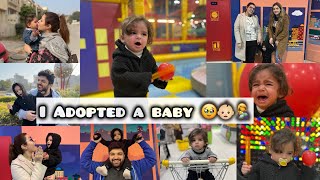 SURPRISE I Adopted a baby 🥹👶🏻 vlog adoption laibashervlogs [upl. by Kelton550]