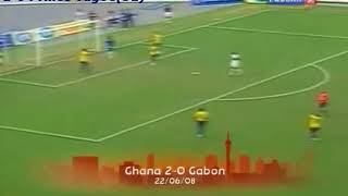 QWC 2010 Ghana vs Gabon 20 22062008 [upl. by Suoivatco]