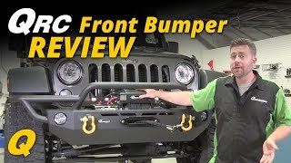 Quadratec QRC Front Bumper for Jeep Wrangler JK [upl. by Ddal]