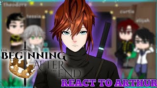 Tbate react to Arthur Leywin • PART 1  GCRV  the beginning after the end [upl. by Eldrida]