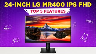 24 inch LG MR400 IPS FHD overview  Top 5 features to know [upl. by Paxon423]