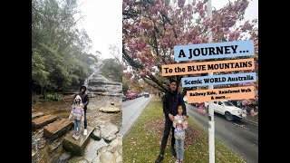 A lot of rain during our visit at Scenic World 📍BLUE MOUNTAIN AUSTRALIA 🇦🇺 [upl. by Eesak]